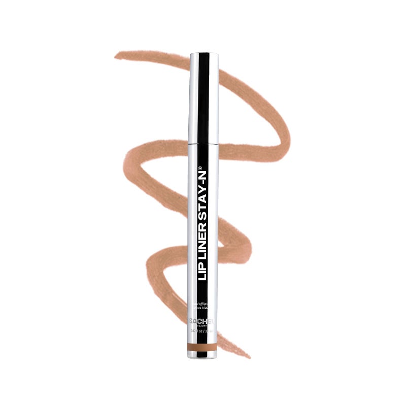 Sacheu Lip Liner STAY-N Peel Off Lip Stain - Long Lasting Matte Lip Tattoo Transfer Proof Lipstain Infused with Hyaluronic Acid & Vitamin E for All Skin Types - Vegan & Cruelty-Free, nOOHde - Image 1